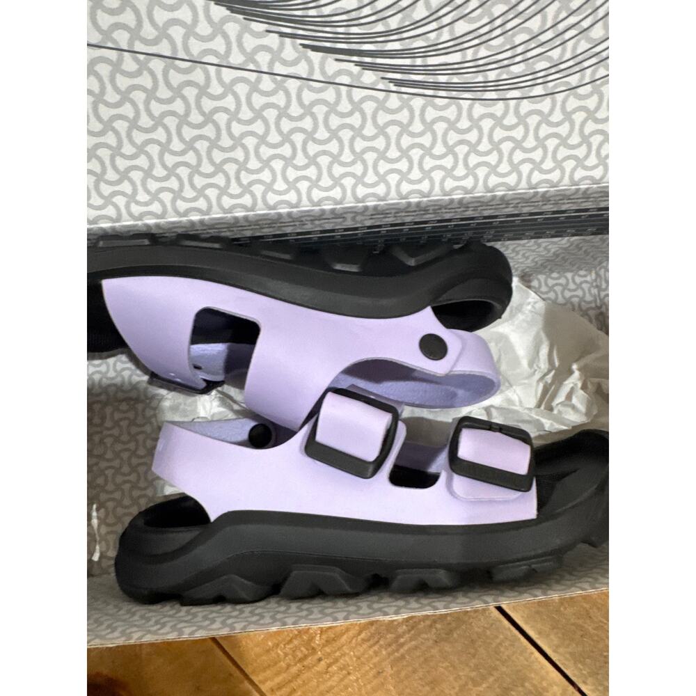 Girls Birkenstock Kids Mogami sandals in Purple Fog size 2 narrow NEW narrow - Picture 7 of 8